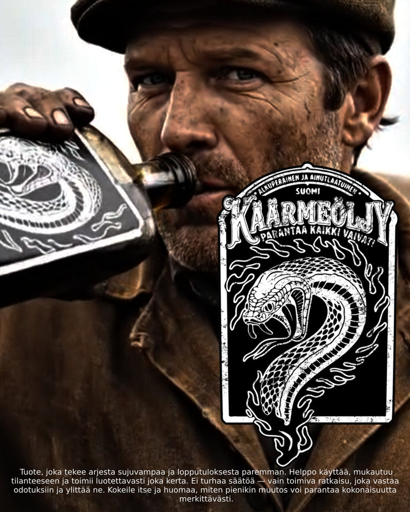 UUSI YHTEISTYÖKUMPPANI!  KÄÄRMEÖLJY!